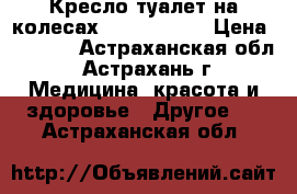 Кресло-туалет на колесах H023B Armed › Цена ­ 6 290 - Астраханская обл., Астрахань г. Медицина, красота и здоровье » Другое   . Астраханская обл.